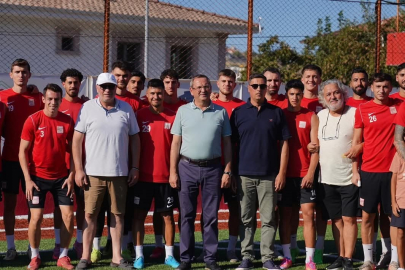 Başkan Mesut Ergin’den Ayvalıkgücü’ne Sezon Öncesi Moral Ziyareti