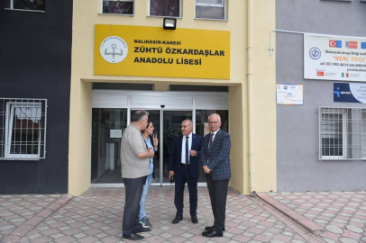 İl Müdürü Murat Demir'den Zühtü Özkardaşlar Anadolu Lisesine Ziyaret