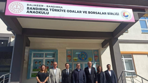 Bandırma'da Eğitime Katkı Sunan İş Birliği Yerinde İncelendi