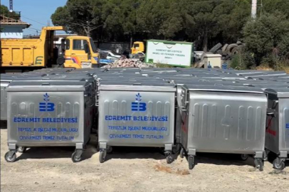 Edremit Belediyesi temizlik altyapısını güçlendiriyor