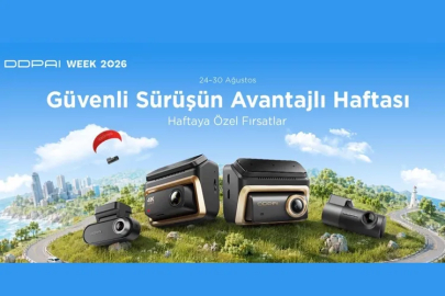 DDPAI Week ilk kez Türkiye'de başlıyor... Akıllı araç kameralarında özel indirimler ve hediyeler
