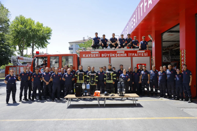 Kayseri İtfaiyesi'nin Teknolojik ve Teknik Kapasitesi Güçleniyor