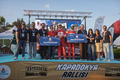 Kapadokya Rallisi’nde Kadın Çekici Operatörleri de Sahadaydı