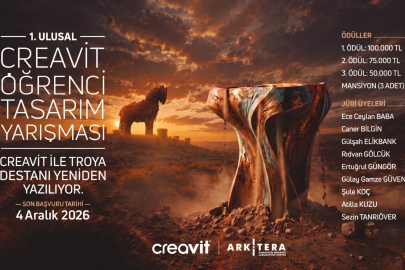1. Ulusal Creavit Öğrenci Tasarım Yarışması İçin Başvurular Başlıyor!