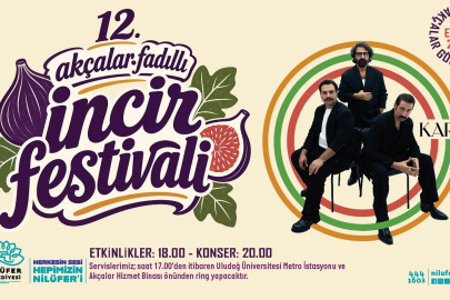 12. Akçalar Fadıllı İncir Festivali 13 Eylül’de Akçalar Göl Kıyısı’nda