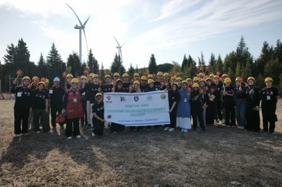 Doğa Eğitimi Projesi Öğrencileri Yenilenebilir Enerjiyle Buluşturdu